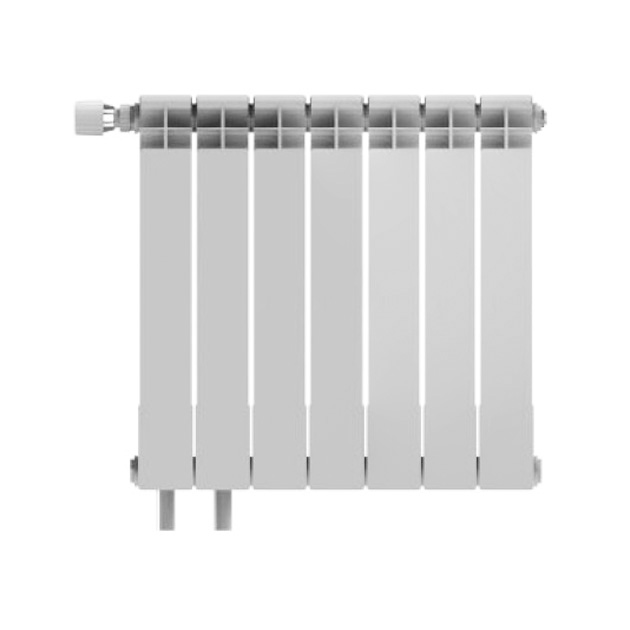 Радиатор биметаллический РБС 500/95 (А14) с т/клапаном Danfoss ниж/п Сантехпром
