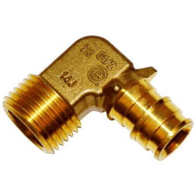 Угольник для PE-X Q&E латунь НР Uponor
