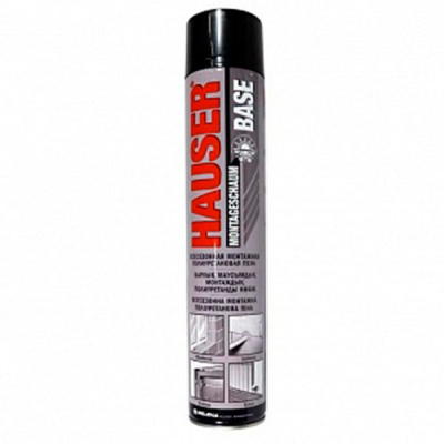 Пена монтажная бытовая 750мл HAUZER BASE 03686
