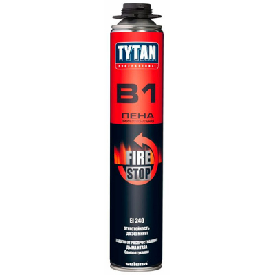 Пена монтажная огнестойкая 750мл TYTAN Professional В1 21154