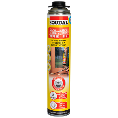 Пена монтажная профессиональная 750мл SOUDAL 113986