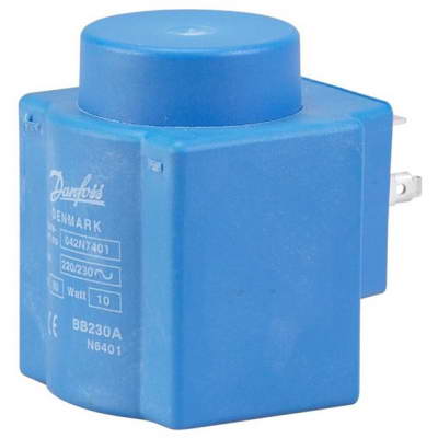 Катушка электромагнитная, тип AM BB230AS 220В AC Danfoss 018F7351