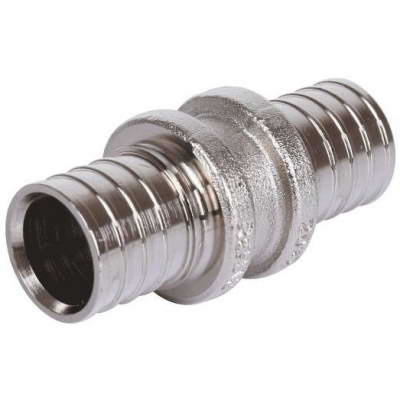 Муфта равнопроходная для PE-X латунь RAUTHERM-S Дн17х2,0 Rehau